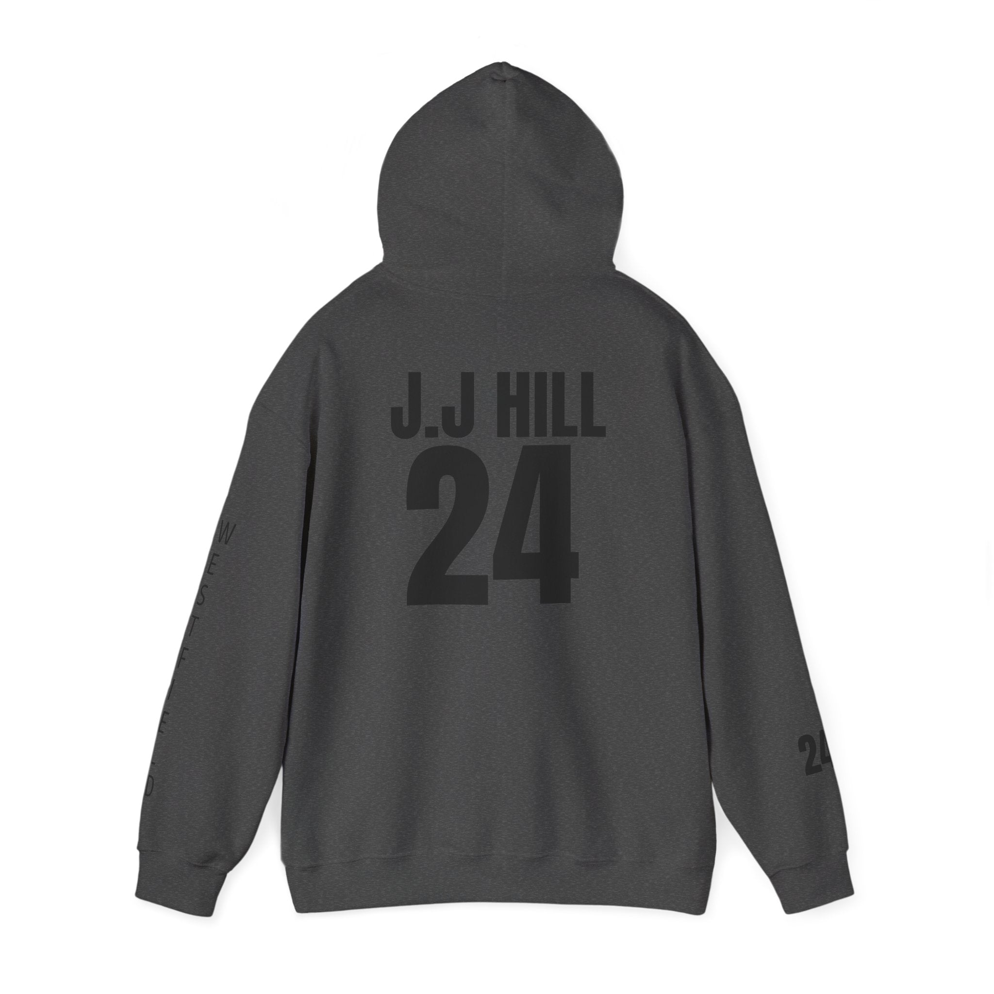 Senior Mom 2027 Football Hoodie — Custom Back & Sleeve Name/Number