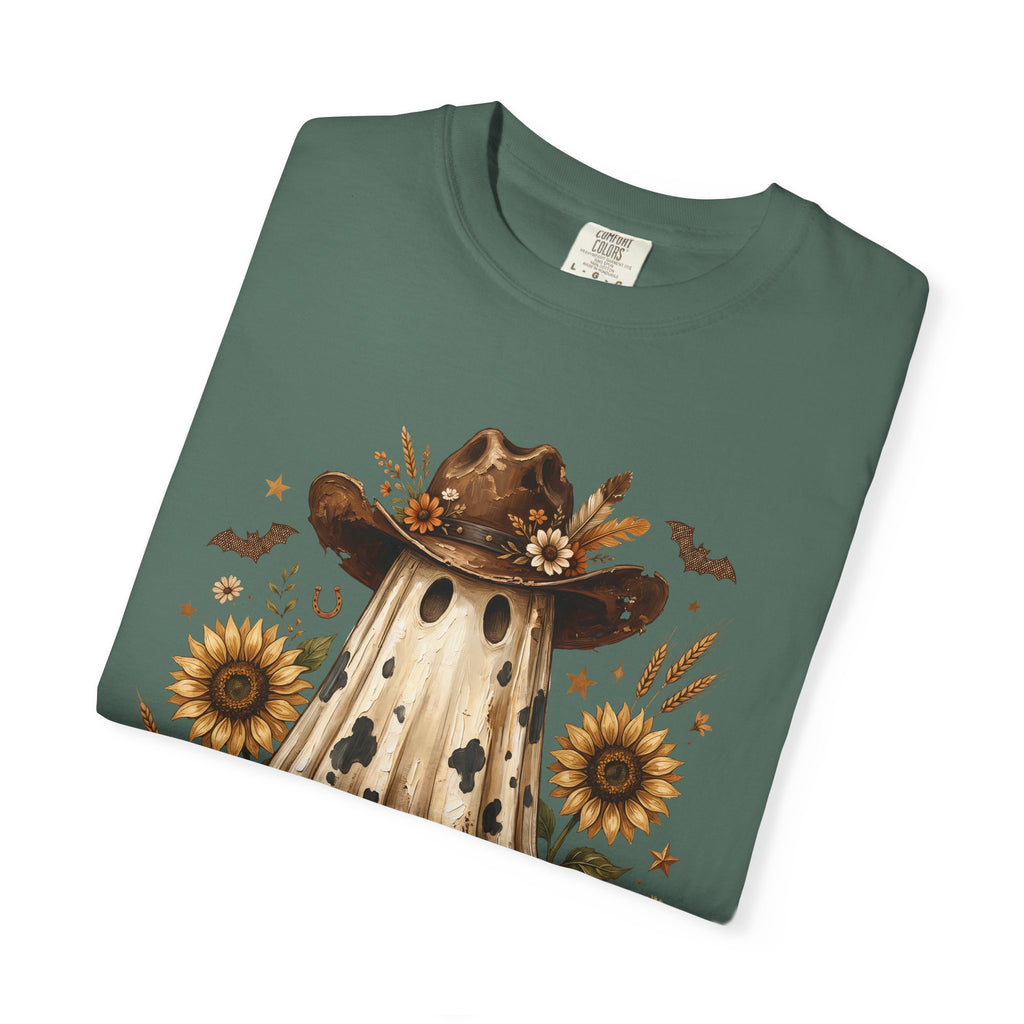 Ghost in Sunflower Cowboy T-Shirt