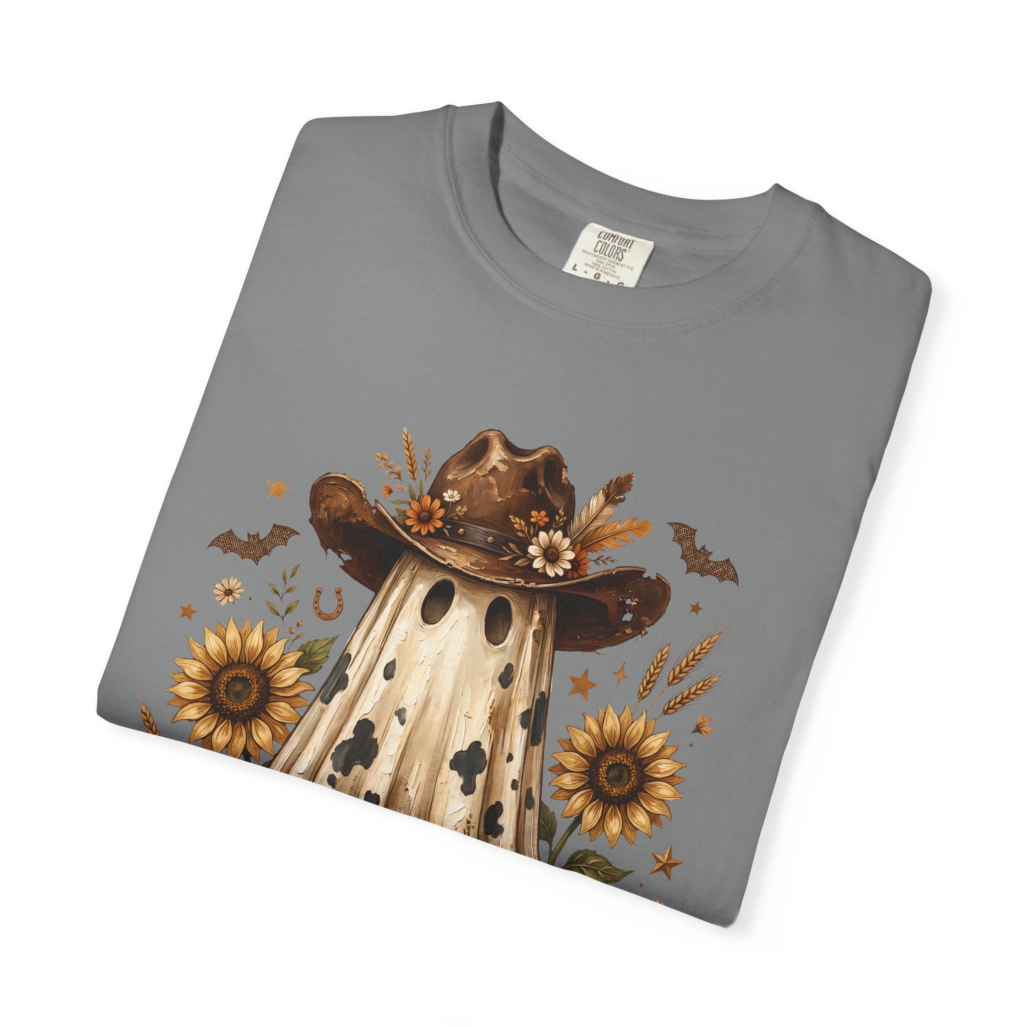 Ghost in Sunflower Cowboy T-Shirt