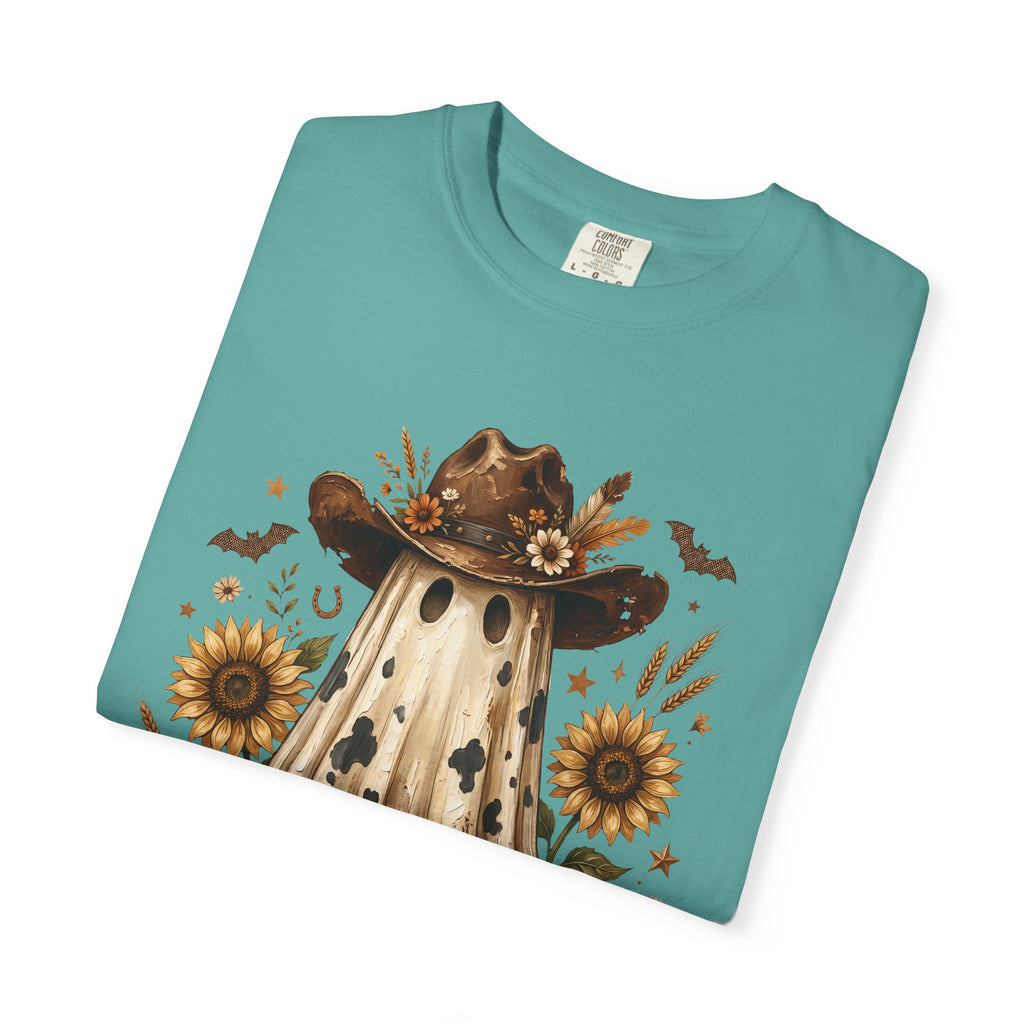 Ghost in Sunflower Cowboy T-Shirt