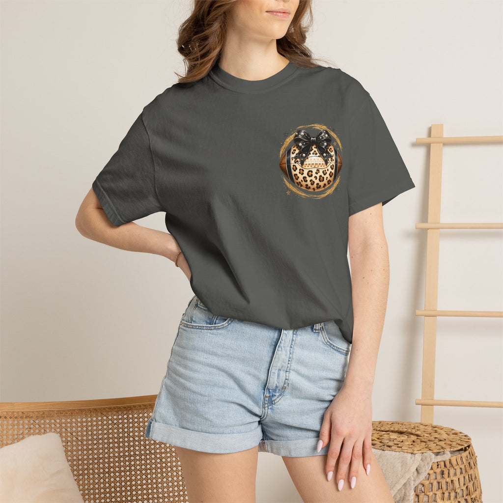 Football Hallelujah T-Shirt — Vintage Game Day Tee with Helmet & Pom Poms