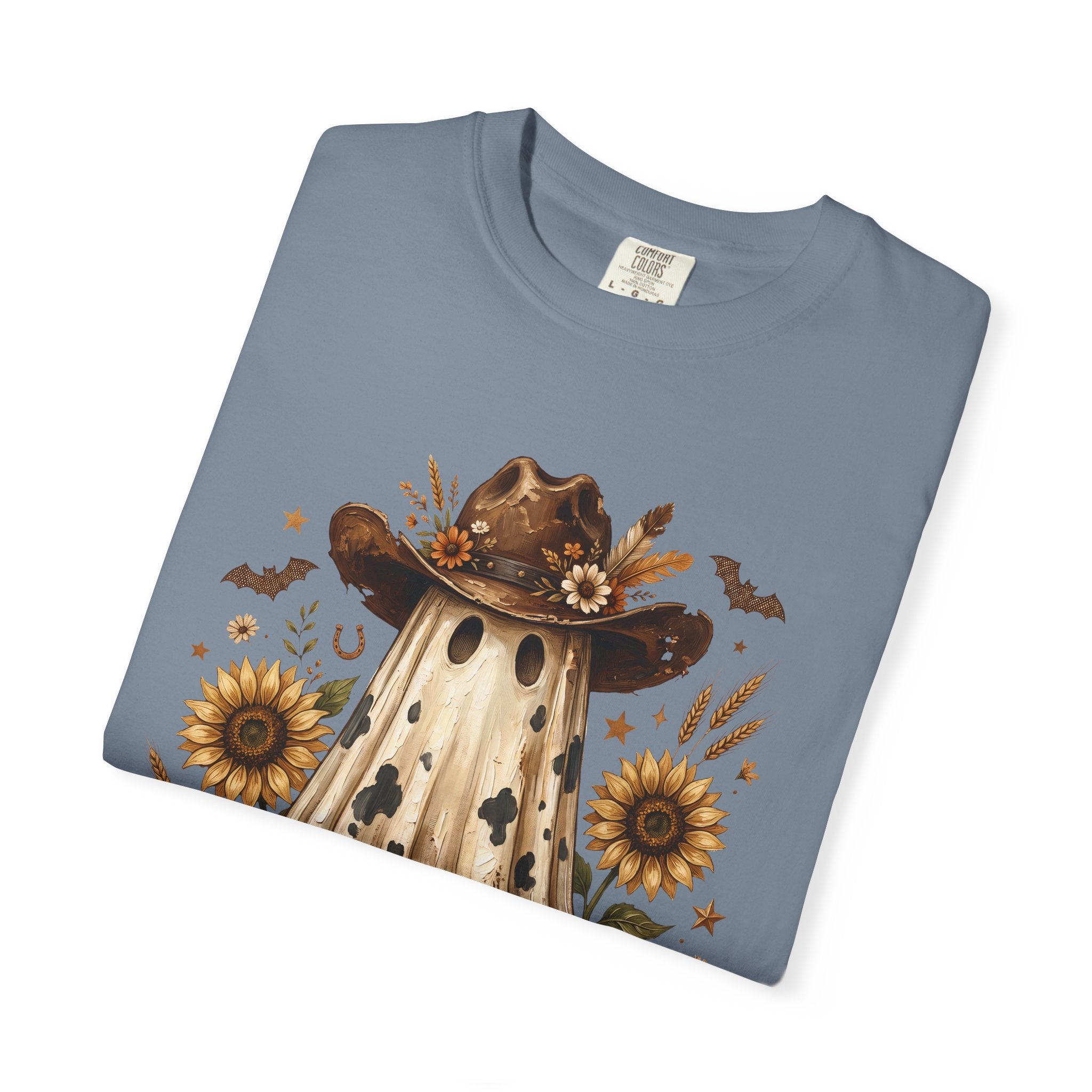Ghost in Sunflower Cowboy T-Shirt