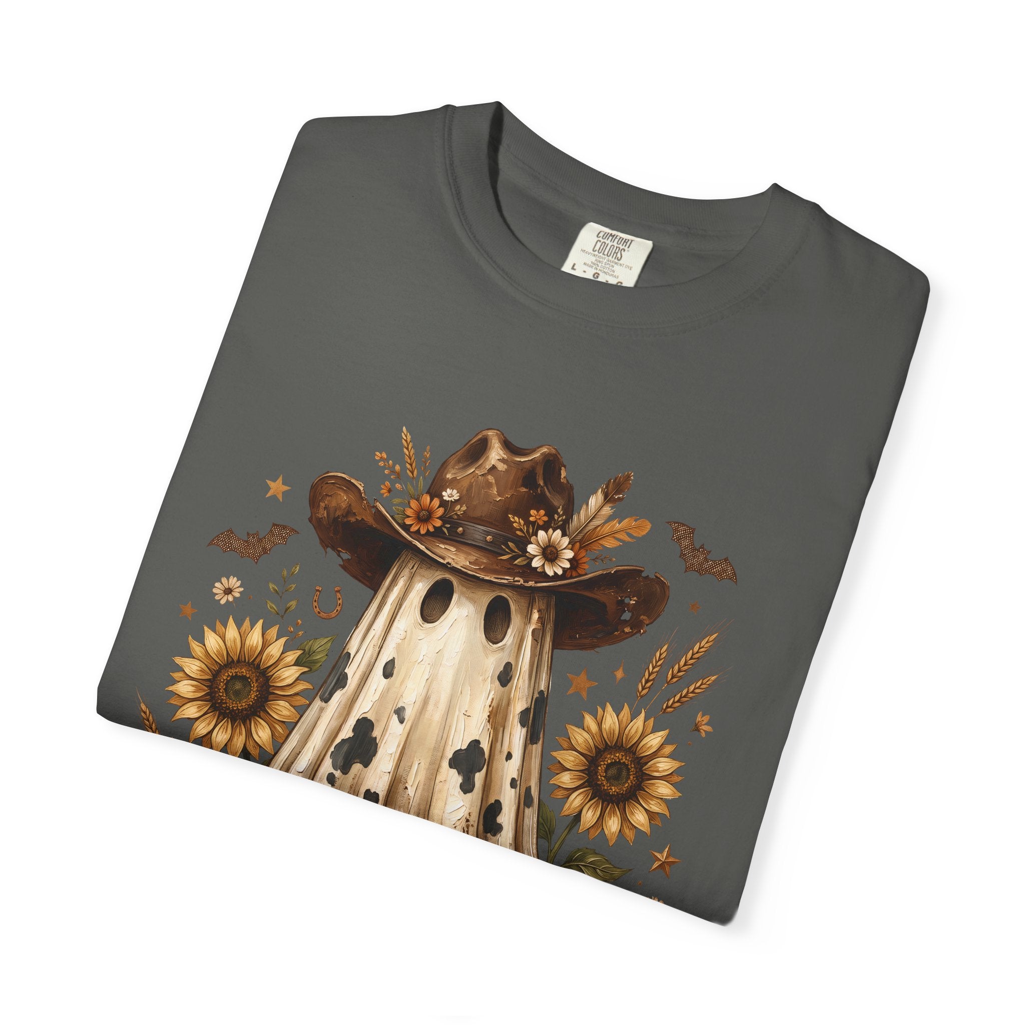 Ghost in Sunflower Cowboy T-Shirt