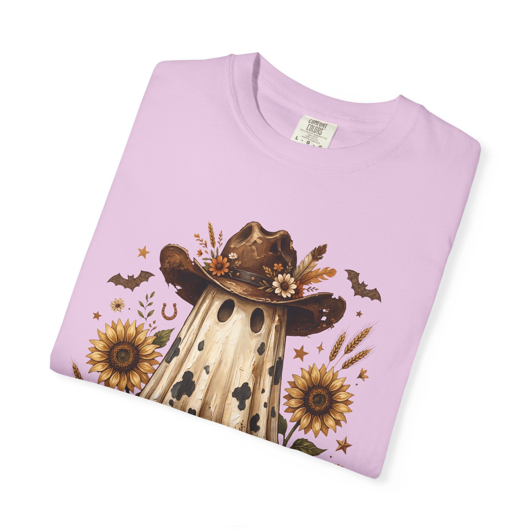 Ghost in Sunflower Cowboy T-Shirt