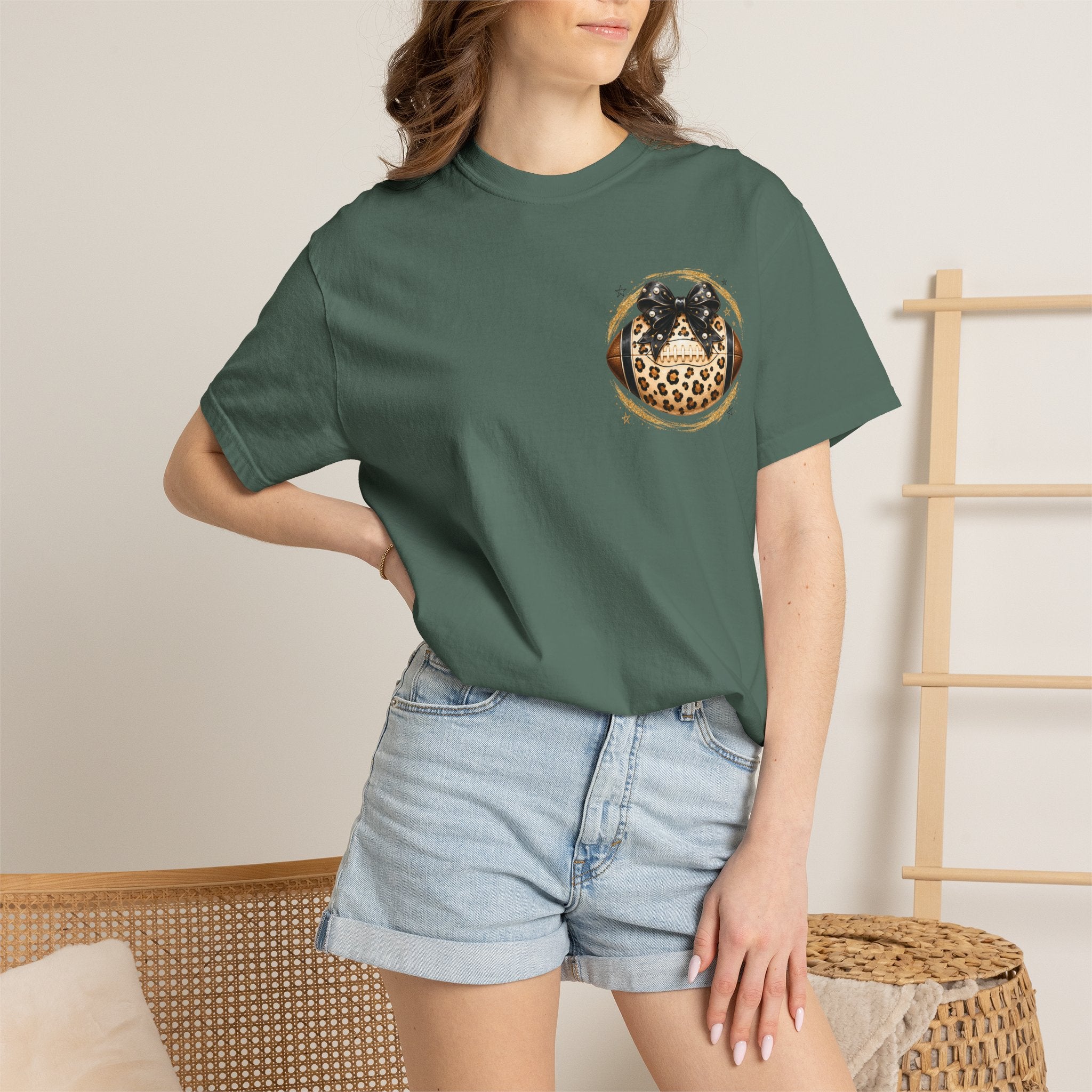 Football Hallelujah T-Shirt — Vintage Game Day Tee with Helmet & Pom Poms