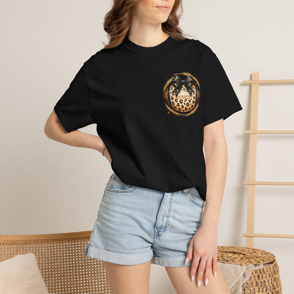 Football Hallelujah T-Shirt — Vintage Game Day Tee with Helmet & Pom Poms