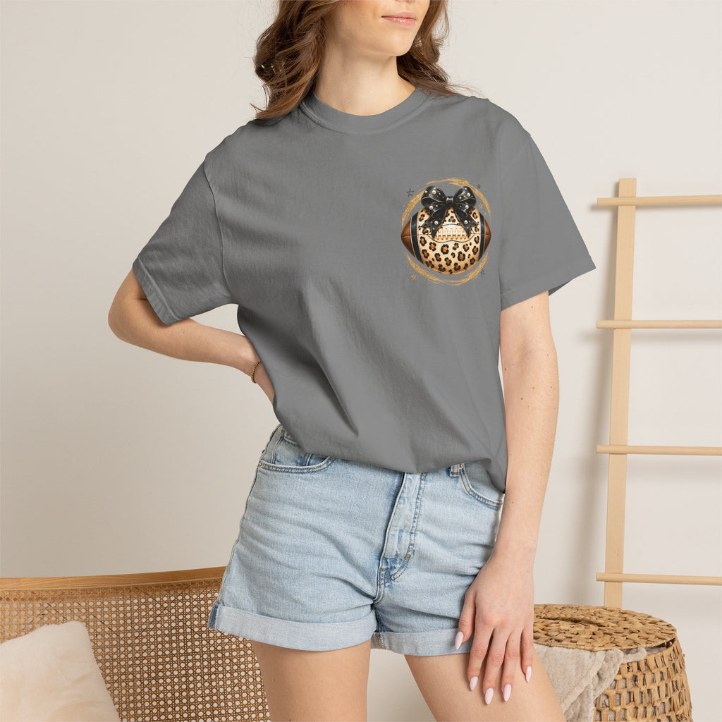 Football Hallelujah T-Shirt — Vintage Game Day Tee with Helmet & Pom Poms