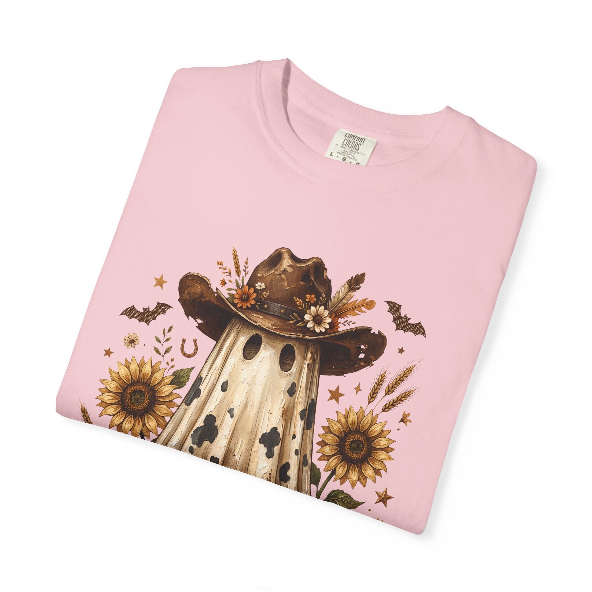 Ghost in Sunflower Cowboy T-Shirt