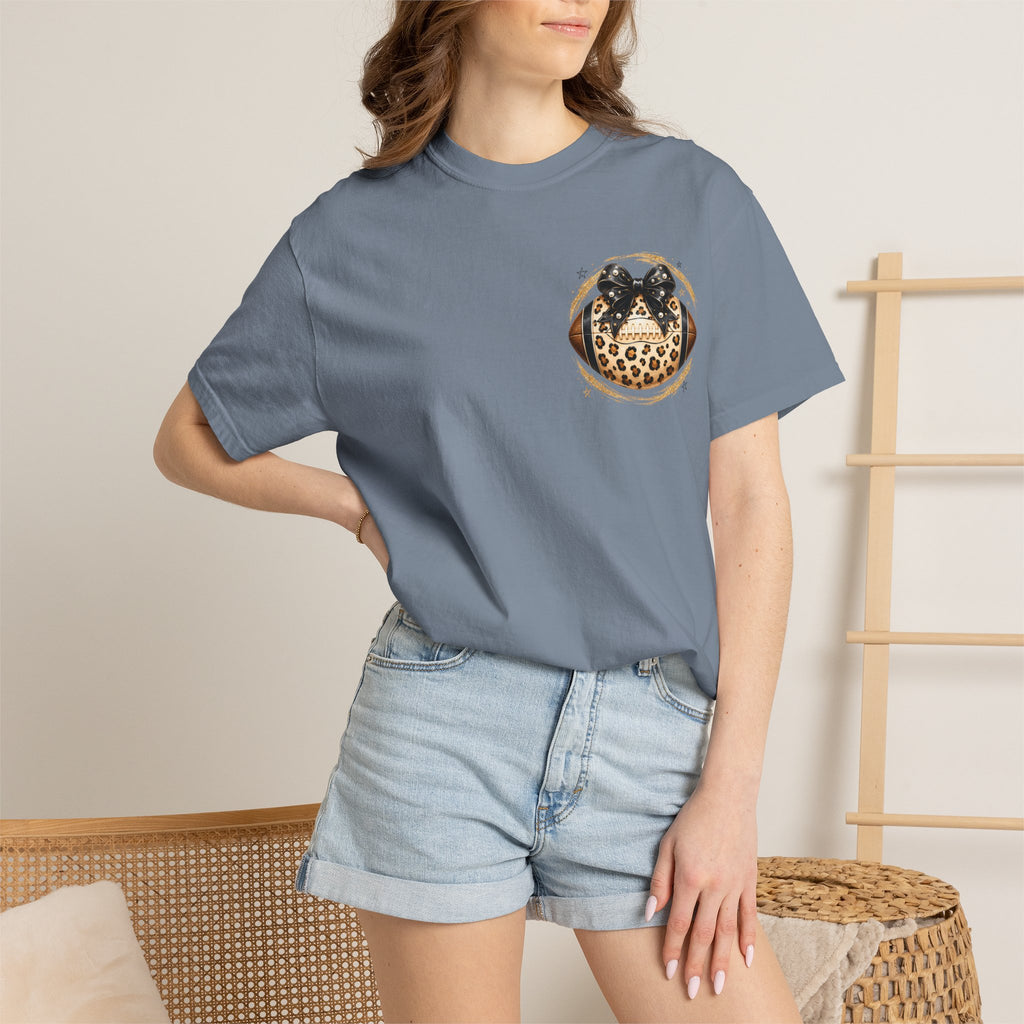 Football Hallelujah T-Shirt — Vintage Game Day Tee with Helmet & Pom Poms