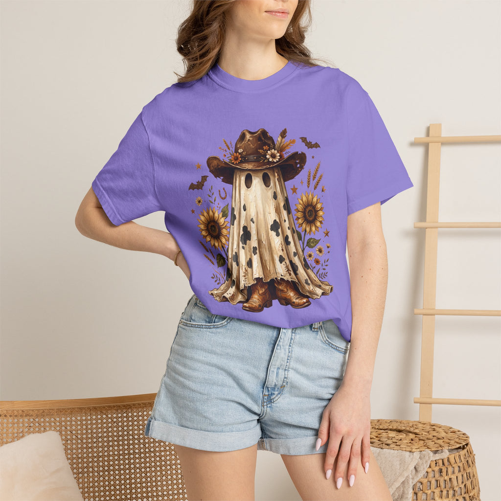 Ghost in Sunflower Cowboy T-Shirt