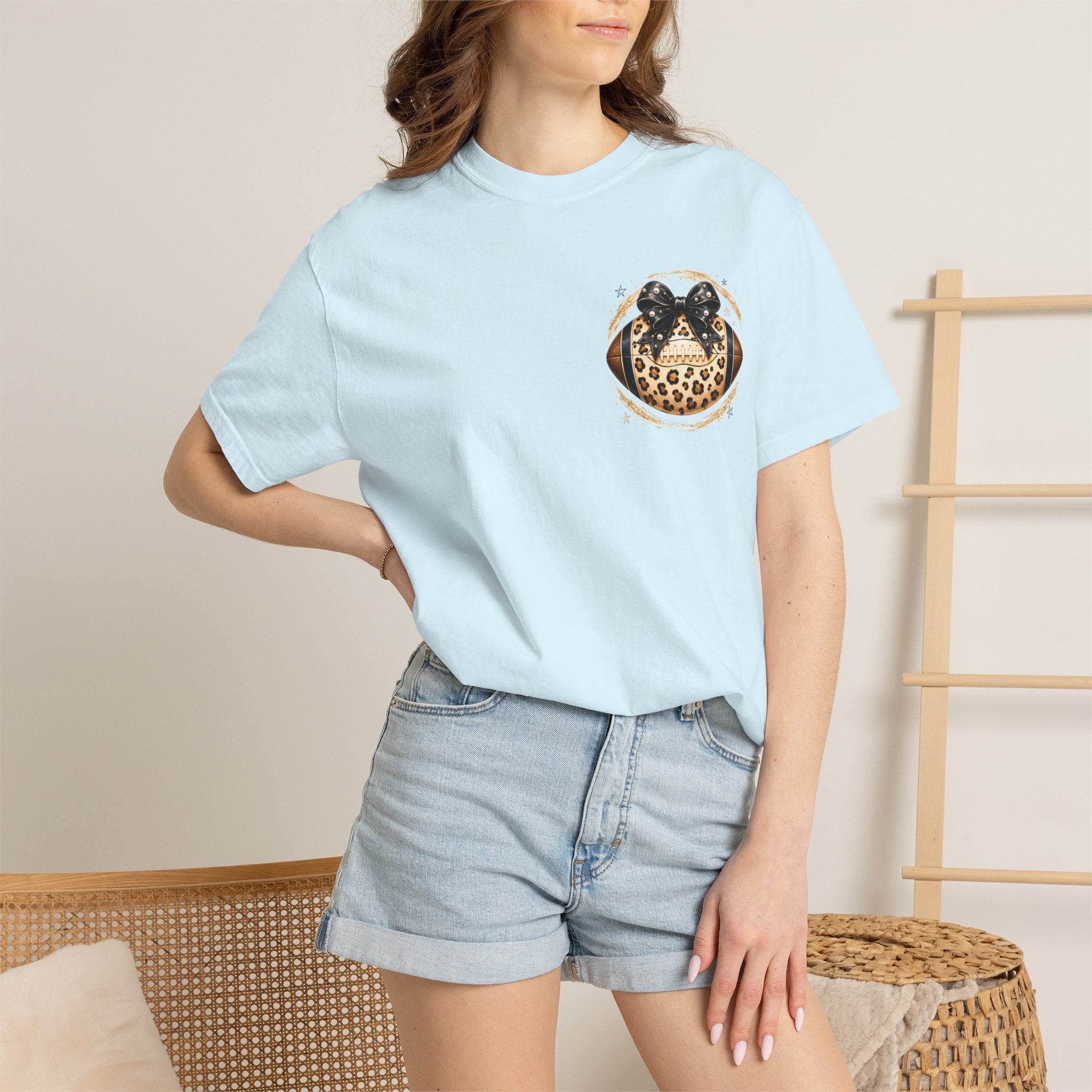 Football Hallelujah T-Shirt — Vintage Game Day Tee with Helmet & Pom Poms