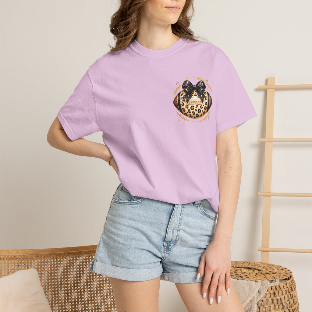 Football Hallelujah T-Shirt — Vintage Game Day Tee with Helmet & Pom Poms