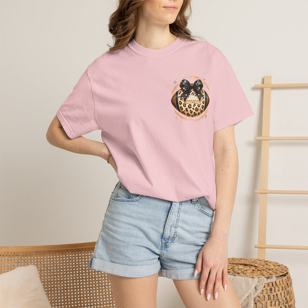 Football Hallelujah T-Shirt — Vintage Game Day Tee with Helmet & Pom Poms