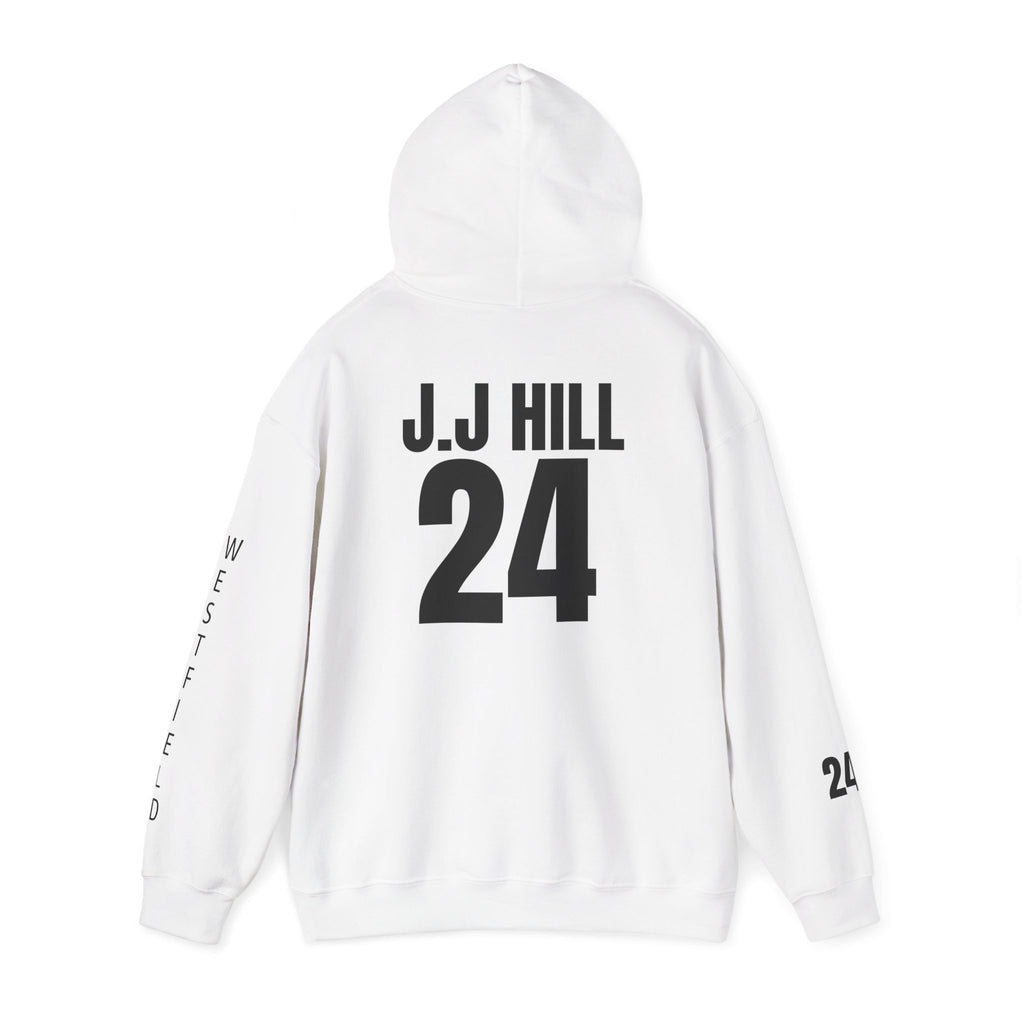 Senior Mom 2027 Football Hoodie — Custom Back & Sleeve Name/Number