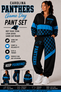 Carolina Panthers Game Day Pant Set 🖤💙