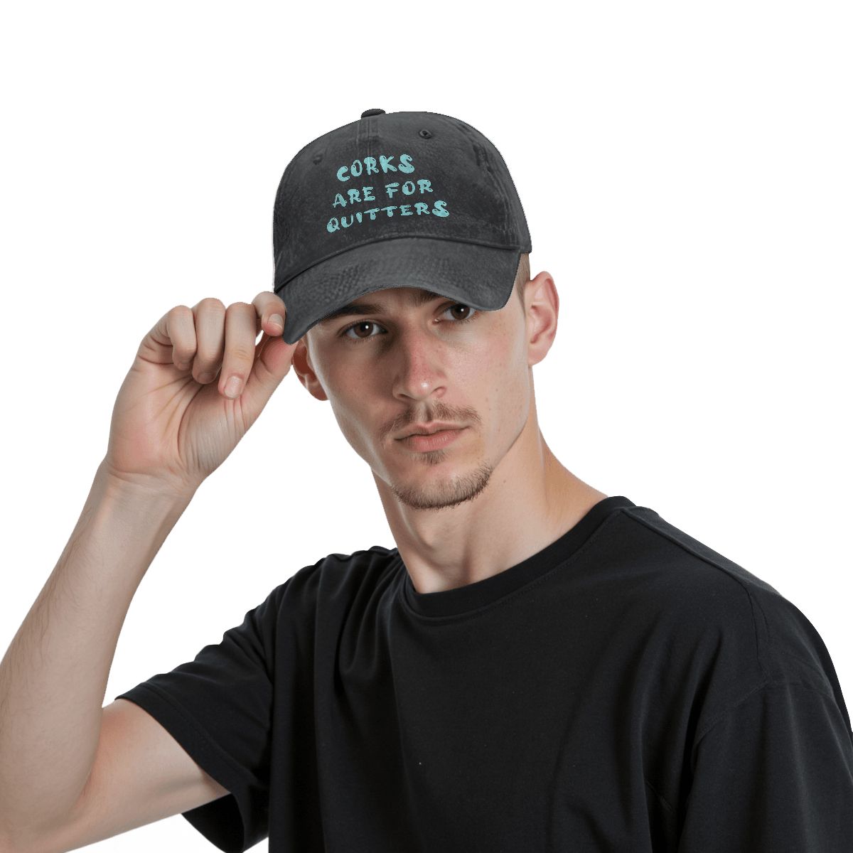 Corks are for Quitters Hat