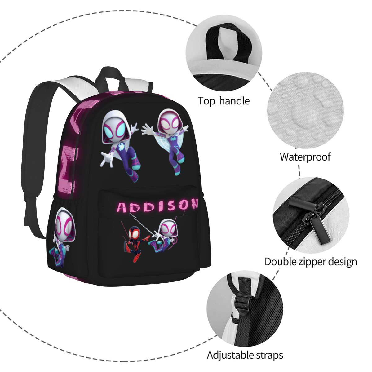 Spider Girl Bookbag